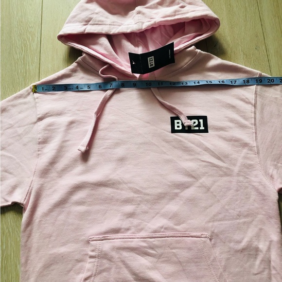 NWT Anti Social Social Club x BT21 Baby Pink Logo Hoodie Size S - Picture 4 of 13